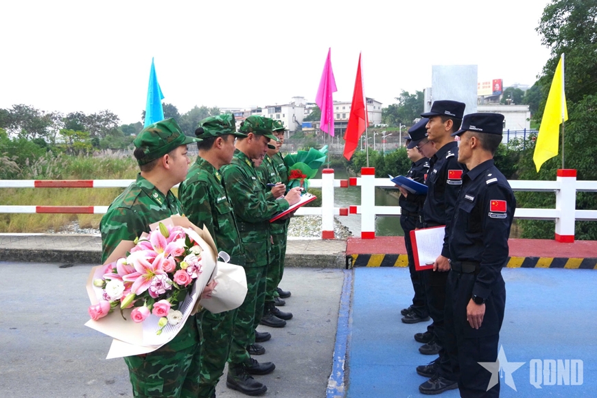 Việt Nam và Trung Quốc phối hợp tuần tra liên hợp chấp pháp trên biên giới